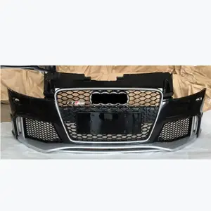 Auto Modification Conversion Body Kit For Audi TT 08-14 Update Upgraded To TTRS Style Front Bumper+grille Assy SHANGHAI 1 Set