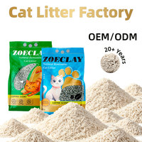 Kotoran Kucing Tofu Kualitas Terbaik, Dapat Dibuang di Toilet, Biodegradable, Daya Gumpal Kuat, Rendah Debu, 5kg Katzenstreu