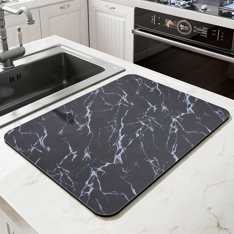 Tapis de drainage sans lavage - Inkstone Dark Grey