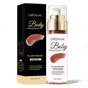 Aceite Corporal Iluminador Herbal, Resistente al Agua, Fórmula de Hidratación de Larga Duración, Marca Privada - Product Image 6