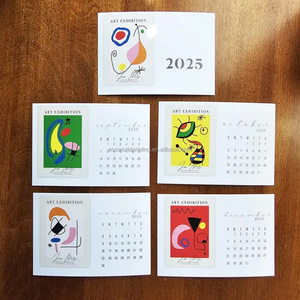 Tùy Chỉnh Thiết Kế Giấy In Ấn Phổ Biến Món Quà Giáng Sinh Độc Đáo Năng Lượng Mặt Trời Hệ Thống 2025 Bàn Kế Hoạch Lịch - Product Image 3