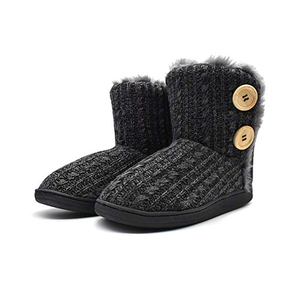 Custom <strong>Men</strong> and Women Nice Cheap Knitted Warm Soft Winter <strong>Snow</strong> <strong>Boots</strong> - Product Image 4