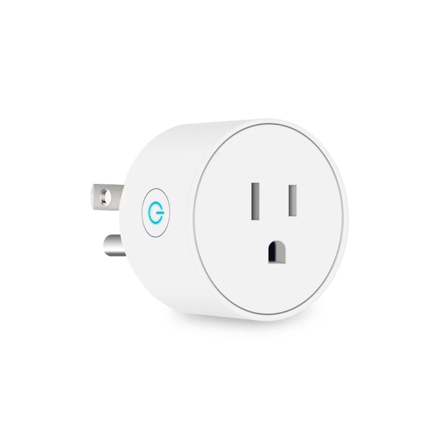 Wireless Tuya WiFi Control AU EU Plug Smart Socket with 2 USB Ports Dual Outlet 110-220V White 70g