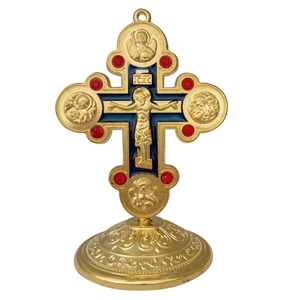 Cinq images orthodoxes de Jésus Reliques religieuses traditionnelles de la croix du bas utilisées pour la prière - Product Image 3