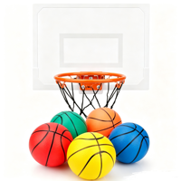 Jouet de basket-ball gonflable pour enfants en PVC écologique, ballon rebondissant pour enfants, jouet de sport d'extérieur pour la maternelle et la garderie