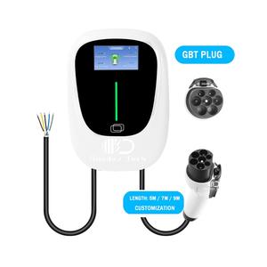 Nuevo 7kw 11kw 22kw GBT 32A Wifi EV Tipo 2 Cargador 1 o 3 Fase Byd <span class=keywords><strong>Wallbox</strong></span> para MG <span class=keywords><strong>Mercedes</strong></span> Tesla - Product Image 1