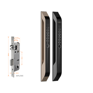 Cerradura Inteligente para Puerta con Reconocimiento Facial, Huella Dactilar, Cerradura Digital de Seguridad con Batería, Cerradura de Doble Barra con Cámara - Product Image 1