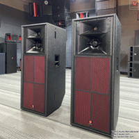 Haut-parleur extérieur T513 double 15 pouces trois voies gamme complète équipement audio professionnel haut-parleurs système sonore