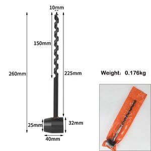 10mm Survival Tool Woodworking Hand <strong>Auger</strong> Wrench Wood Drill <strong>Bits</strong> For Camping Hiking - Product Image 3