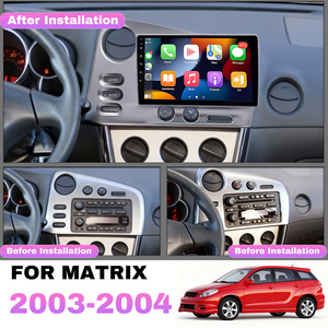 4 जी + 64 जीबी एण्ड्रोइडी 14 कार डीवीडी प्लेयर रेडियो 2003-2008 टोयोटा मैट्रिक्स एंड्रॉइड ऑटो कारप्ले हेड यूनिट स्टीरियो ऑडियो वीडियो प्लेयर dsp - Product Image 2