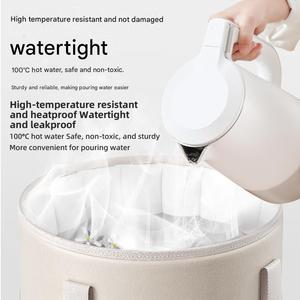 <b>Foldable</b> Foot Soaking Bucket Portable Spa <b>Bath</b> Bag Waterproof Foot for Home Travel and Relaxation - Product Image 2