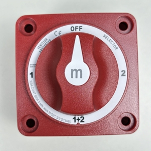 Interrupteur à batterie sélecteur série M 6007 - Rouge - Product Image 2