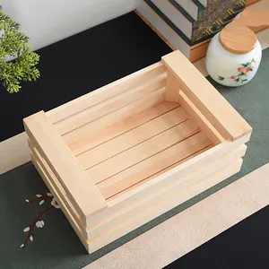 Деревянный ящик для хранения мелочей, напитков, чая