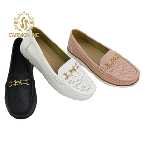 Ca219-4 Elegantes Zapatos de <span class=keywords><strong>Ballet</strong></span> Mary Jane Ligeros de PU, Zapatos Pequeños Sin Cordones, Nuevos Mocasines Casuales Profesionales Planos de Una Sola Línea para Mujer - Product Image 2