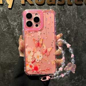Funda de Teléfono Honatop 360 3 en 1 con Brillantina para Mujer, Antigolpes, para Motorola G85 G86 G52 <span class=keywords><strong>G200</strong></span> G42 2026, con Cadena y Correa para la Muñeca - Product Image 3