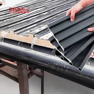 Tuiles de toiture isolantes en alliage d'aluminium anti-corrosion durables, décoration murale de bâtiment de bureaux, panneaux de toiture isolés - Product Image 1