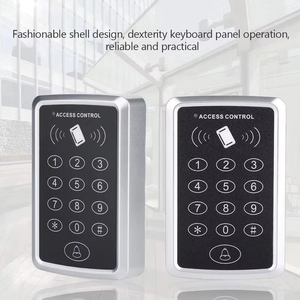 13.56MHz nhựa kỹ thuật số Backlit Standalone RFID kiểm soát truy cập đầu đọc thẻ với <span class=keywords><strong>Proximity</strong></span> bàn phím dễ dàng cảm ứng kiểm soát truy cập - Product Image 2