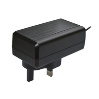 Adaptateur secteur mural AC/DC 12V 2.5A 30W, norme DOE niveau VI, prises US, EU, UK, AU, DC5.5*2.1mm, CE, FCC, RoHS, pour petits appareils électroniques, OEM