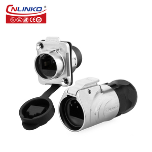 Tùy chỉnh Cáp công nghiệp <span class=keywords><strong>RJ45</strong></span> kết nối không thấm nước IP68 cho chuyển tín hiệu - Product Image 1