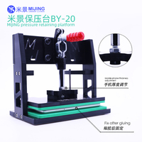 MIJING BY-20 Plateforme de maintien de pression universelle, fixation pour écran de téléphone portable, pince LCD, outils de réparation et d'entretien