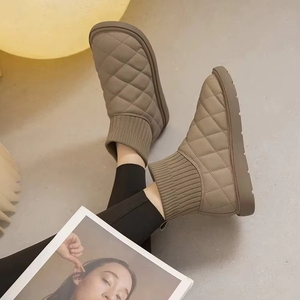 Hot Selling Fashion Warm Round Toe Winter Women Snow <b>Boots</b> - Product Image 3