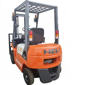 Used Diesel Forklift HELI 1.5T 3 Ton <b>Lift</b> Truck with Hydraulic Side Shifter and Solid Tire in Stock - Product Image 1