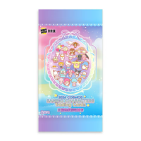 10 boîtes de cartes KAKAWOW Sanrio Cosmos roses, mignonnes, Hello Kitty, cartes de journal intime, jouets, cadeaux, boutique d'anime, salle de diffusion en direct, vente en gros