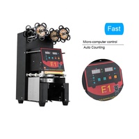 Machine professionnelle de remplissage et de scellage de tasses en plastique Smoothie 98Mm Boba Juice Cup Sealer Cup Sealing Machine automatique
