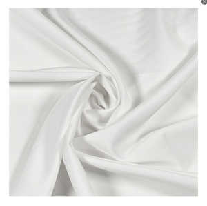 Tela Elástica Lisa Blanca 100% Poliéster 100d, Tejido Elástico en 4 Direcciones, Tejido Súper Suave - Product Image 2