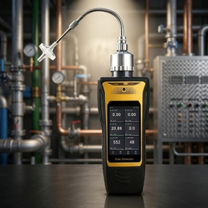 Analizador de Gases de Combustión Portátil Eranntex, Detección de 1-10 Gases, Sistema Operativo Android, WiFi, 4G, GPS, Alarma SOS, Detector de Gases de Combustión <span class=keywords><strong>CO2</strong></span>, N2, NO, NO2 - Product Image 1