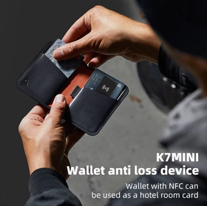 Mini Wallet <span class=keywords><strong>GPS</strong></span> Tracker với NFC chức năng không dây sạc thông minh định vị có tính năng <span class=keywords><strong>GPS</strong></span> navigation và chiếu sáng - Product Image 4