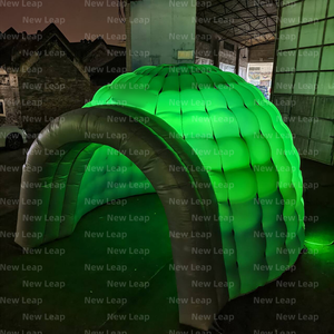 Nuova Tenda Gonfiabile Leap Impermeabile e Resistente con Luce LED, Cupola Grigia Personalizzabile, per Spettacoli, Discoteche, Igloo, Campeggio - Product Image 5