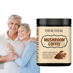 Fórmula de Café Orgánico con Hongos en Polvo Personalizada, Gluconato de Zinc, Suplemento en Polvo Instantáneo, Envase en Botella, Mejora la Inmunidad - Product Image 1