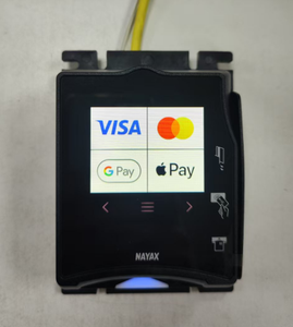 Terminal Lector de Tarjetas Amarillas Nayax Instalado en Máquina Expendedora con Cambiador de Fichas, Compatible con VISA, <span class=keywords><strong>Mastercard</strong></span> y Apple Pay - Product Image 4