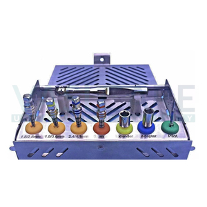 Kit de compression osseuse 8 pièces certifié CE Classe I pour implants dentaires, instruments chirurgicaux d'élargissement de sinus, vis Vaslcare - Product Image 2
