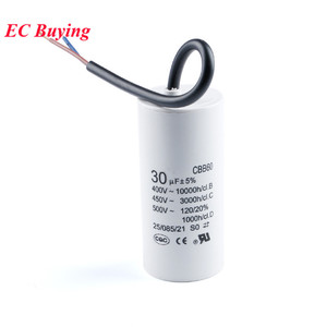 <span class=keywords><strong>Condensateur</strong></span> <span class=keywords><strong>de</strong></span> <span class=keywords><strong>démarrage</strong></span> <span class=keywords><strong>de</strong></span> moteur CBB60 AC 450V, <span class=keywords><strong>condensateur</strong></span> <span class=keywords><strong>de</strong></span> fonctionnement 2/3/4/5/6/8/10/12/14/15/16/18/20/25/30/40/45/50/60/70UF pour machine à laver - Product Image 3