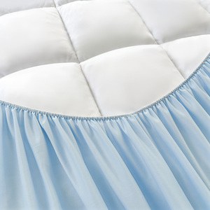 Home Winter Super Warm <strong>Thick</strong> <strong>Matress</strong> <strong>Topper</strong> Filling Medium Firm Soft Fitted Mattress <strong>Topper</strong> - Product Image 3