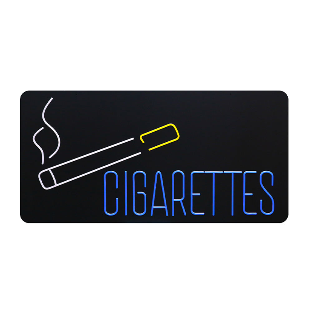 Signo de neón CIGARTTES