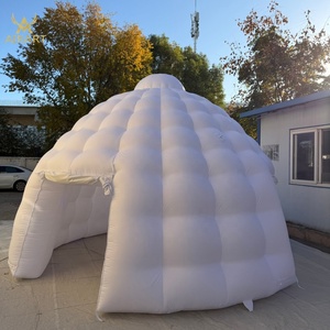 Tenda Gonfiabile a Igloo Inuit per Campeggio, Giardino e Parco - Tenda a Cupola a Palloncino - Product Image 3
