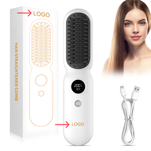 <span class=keywords><strong>Cepillo</strong></span> <span class=keywords><strong>El</strong></span>éctrico Profesional OEM de Plasma para Cabello y Barba, Portátil, Inalámbrico, con Calentamiento MCH Tipo C para Viajes - Product Image 5