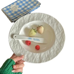 Juego de Tazones de Cerámica Blanca con Diseño de Roca, Apilables, para Arroz, Postre, Vajilla para el Hogar - Product Image 5
