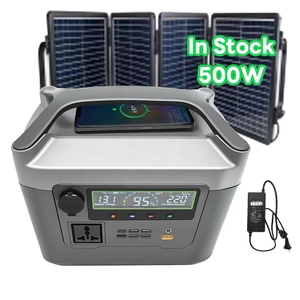 Station d'alimentation solaire portable avec contrôleur MPPT, batterie LiFePO4, démarreur de secours, lampe torche pour le camping et la maison, onde sinusoïdale pure - Product Image 6