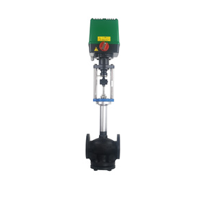 วาล์วควบคุมน้ำมันร้อนไฟฟ้า Btfy Dn50 แบบตรงผ่านชนิดซีลแข็งมาตรฐานแห่งชาติสำหรับเครื่องอัดร้อน - Product Image 2