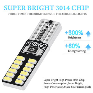 T10 24smd <span class=keywords><strong>194</strong></span> 168 LED สีขาวไม่มีกระแสคงที่หลอดไฟ LED ภายในรถยนต์ใหม่ล่าสุด - Product Image 4