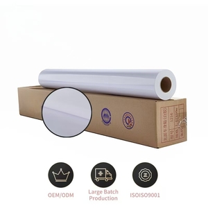 Rouleau d'autocollants en vinyle adhésif Sav en gros, 120g/140g, amovible, imperméable, pour encre pigmentée - Product Image 1