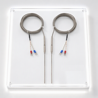 Sonde de température PT100 RTD à platine, thermistance et thermocouple, petite taille, très vendue