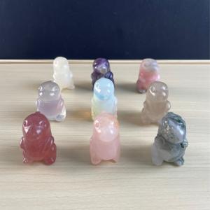 Mini Dinosauro Intagliato in Cristallo Naturale <span class=keywords><strong>di</strong></span> Alta Qualità per Decorazione Domestica - Product Image 4