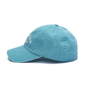 Biểu tượng tùy chỉnh Unisex Cổ Điển đau khổ denim mũ thể thao bán buôn không có cấu trúc mềm rửa bông CHA Mũ bóng chày - Product Image 4