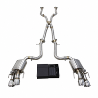Tuyaux d'échappement OEM Catback pour Lexus RC F/ 5.0L 2015-2021, système d'échappement de voiture, tuyau d'échappement en acier inoxydable, silencieux