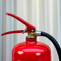 Extincteur à poudre sèche ABC de 6 kg, certifié CE EN3, en acier au carbone, portable pour la maison et l'usine